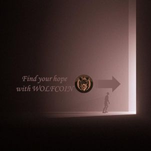 Find your hope  with WOLFCOIN
