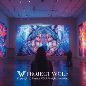 Project Wolf 울프 인터랙티브 전시