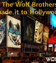 The Wolf Brothers made it to Hollywood. "WOLFCOIN"