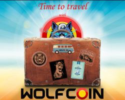 TIME TO TRAVEL WITH WOLFCOIN#2