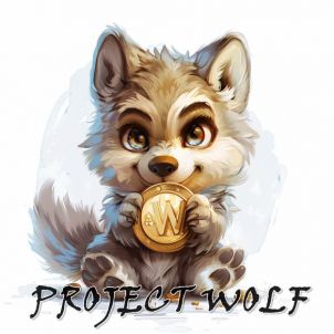 Cute baby wolf, WOLFCOIN, PROJECT WOLF!!