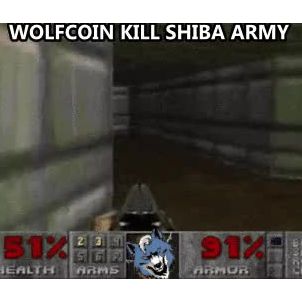 WOLFCOIN Kill shiba army