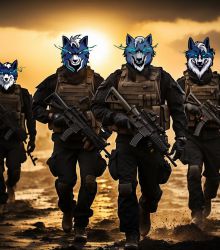 Wolfcoin Warriors Engaging in Meme War