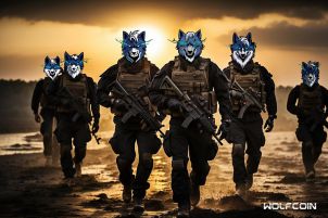 Wolfcoin Warriors Engaging in Meme War