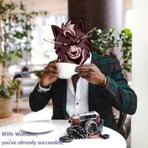 with WOLFCOIN, you've already succeeded.