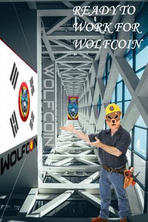READY TO WORK FOR WOLFCOIN