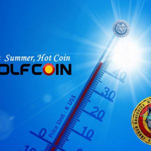Hot  Summer, Hot Coin. WOLFCOIN
