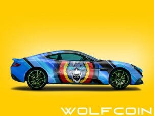 ULTRA SUPER WOLF CAR : WOLFCOIN