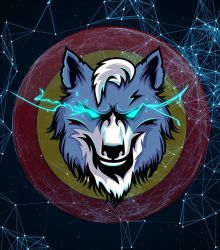 Wolfcoin high quality logo image series 5