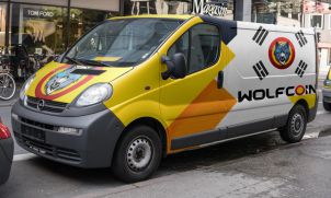 WOLFCOIN DELIVERY CAR