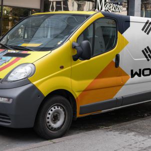 WOLFCOIN DELIVERY CAR