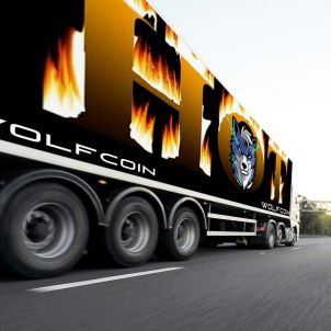 HOT TRUCK - DELIVERY HOT COIN : WOLFCOIN