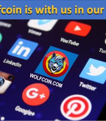 Wolfcoin is with us in our lives.