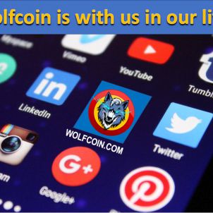 Wolfcoin is with us in our lives.