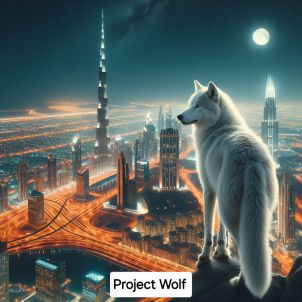 Project Wolf 울프와 함께 여행 (아랍에미리트 부르즈 할리파)