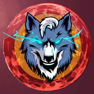 Wolfcoin high quality logo image series 6