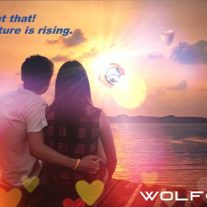 Look at that!  Our future, WOLFCOIN  is rising.