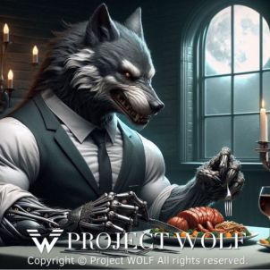 Project Wolf 단백질 섭취중