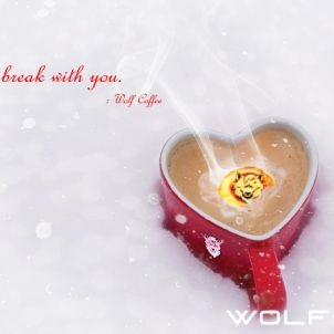 Coffee break with you. WOLF Coffee (Enjoy with WOLFCOIN)