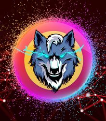 Wolfcoin high quality logo image series 8