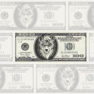 Wolfcoin $100 Wallpaper