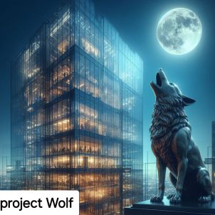 project Wolf 울프 빌딩 (딸내미 작품)