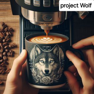 Project Wolf 오늘도 울코와 함께 커피한잔~!