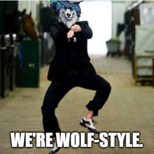 WE'RE WOLF-STYLE 'WOLFCOIN'