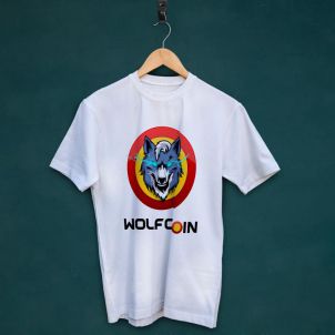 울프코인 티셔츠 WOLFCOIN T-SHIRTS