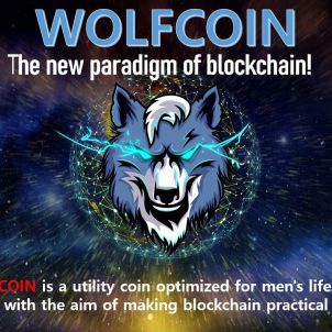 The new paradigm of blockchain! "WOLFCOIN"