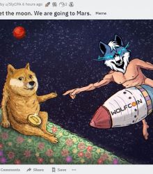 [wolfcoin] Forget the moon. We are going to Mars.