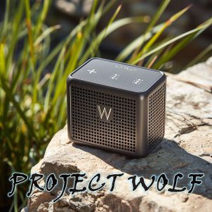 PROJECT WOLF!! WOLF Portable Bluetooth Speaker!!