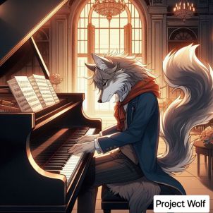 Project Wolf 열렬하게 연주 하는 울프~!
