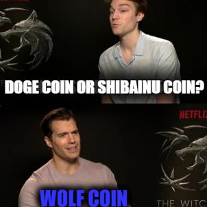 DOGE OR SHIBAINU ?  WOLFCOIN