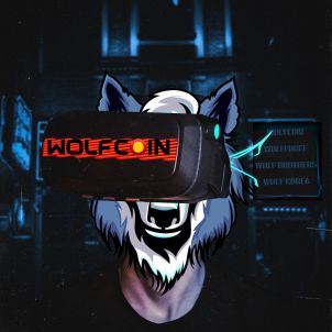 Enjoying Wolf World with VR(WOLFCOIN MEME)