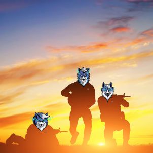 The brave Wolfforce protecting Wolfcoin