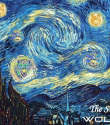 The Starry Night WOLFCOIN