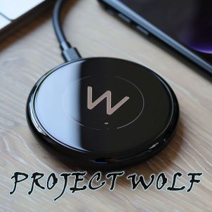 PROJECT WOLF!! WOLF Wireless Charger!!