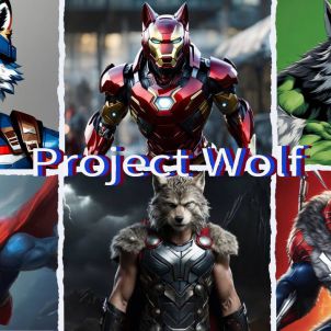 WOLFCOIN MEME Wolf Hero~
