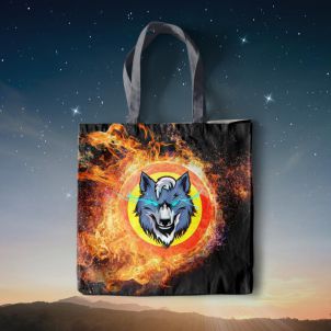 wolfcoin Canvas Bag