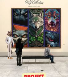 WOLF COLLECTION. PROJECT WOLF. WOLFCOIN