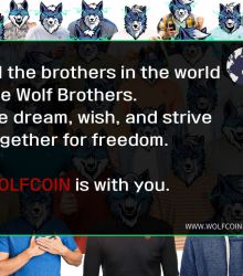 WOLFCOIN is with you.