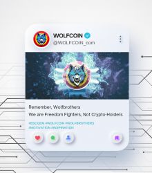Wolfcoin Freedom Fighter
