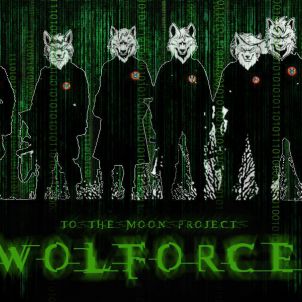 울프포스 포스터 / WOLFORCE TO THE MOON PROJECT, WOLFCOIN