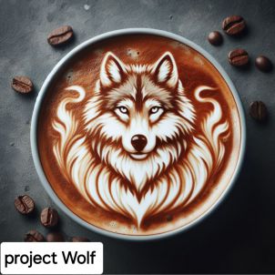 project Wolf 울프 카페라떼 ^^