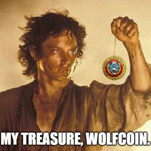 THE COIN I TRUST IS WOLFCOIN.