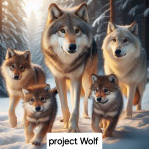 project Wolf 우리는 울프 패밀리~!^^
