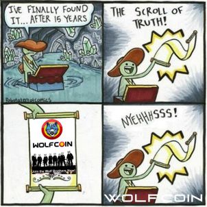The Scroll of Truth : WOLFCOIN