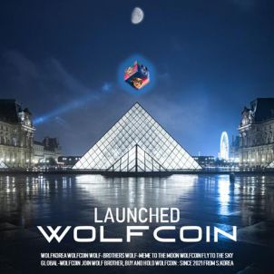 Launched WOLFCOIN : LET US GO TO THE MOON